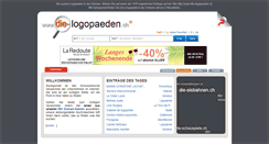 Desktop Screenshot of die-logopaeden.ch